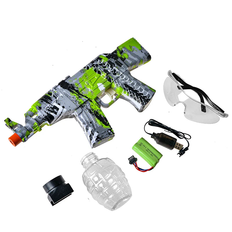 The New AK47 Children's Electric Water Bullet Gun Continuously Fires Children's Battle Toy Guns As A Birthday Gift For Children