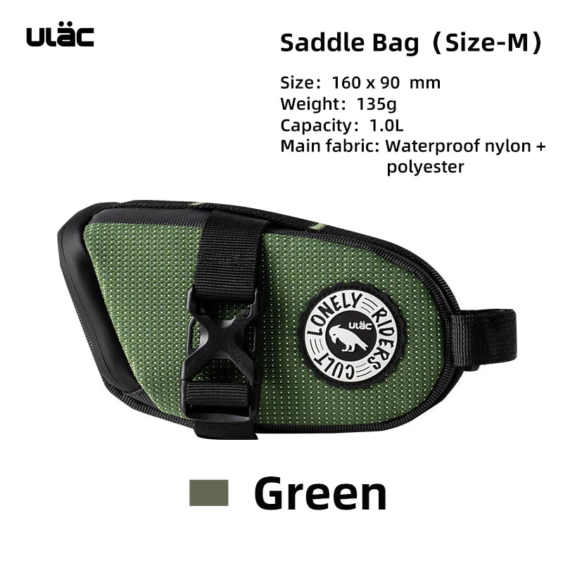 Neo Porter Bicycle Saddle Bag Waterproof Shockproof MTB Bike Seatpost Bag Hangable Taillights Cycling Rear Tool Pouch Bags