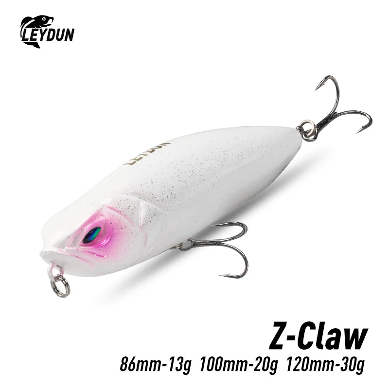 LEYDUN Z-Claw Fishing Lures Floating Pencil 86mm 100mm 120mm Topwater Hard Baits Surface Stickbait Good Action Bass Wobblers