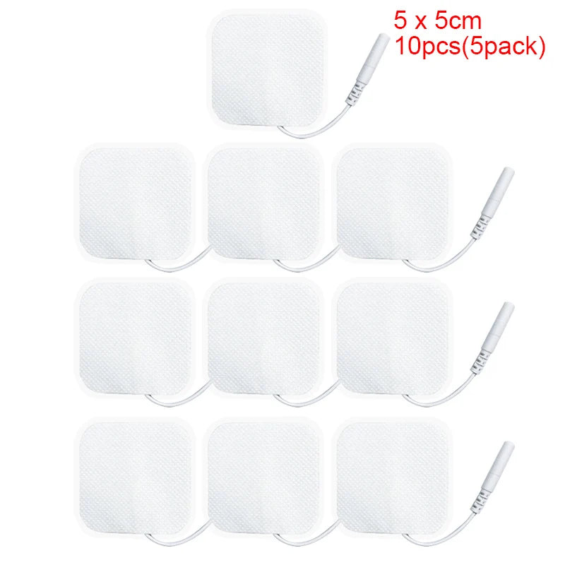 Acupuncture Electrode Massage Pads Self Adhesive Replacement Pads for Tens Digital Therapy Machine Muscle Stimulator Electric