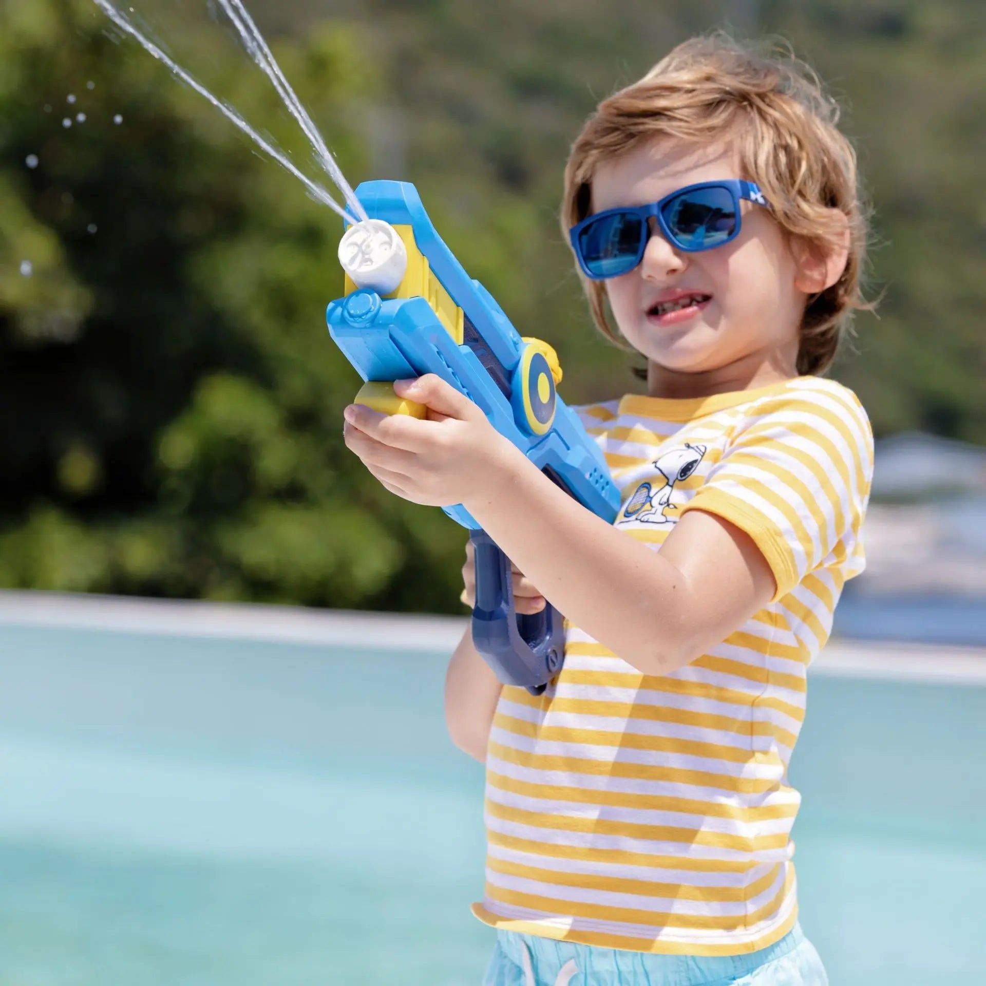 Summer Water Guns for Kids Adults, High Pressure Squirt Toys with 4 Spray Modes, Large Capacity &amp; Leak-Proof Design for Pool Bea