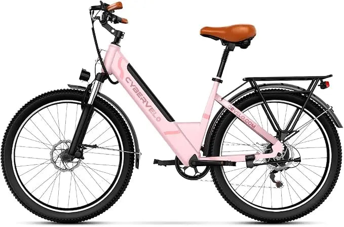1000 Peak Electric Bike for Adults,up 80 Miles Removable Battery Ebike, 26" Electric E Bike with 7-Speed,Adult Electric Bicycles