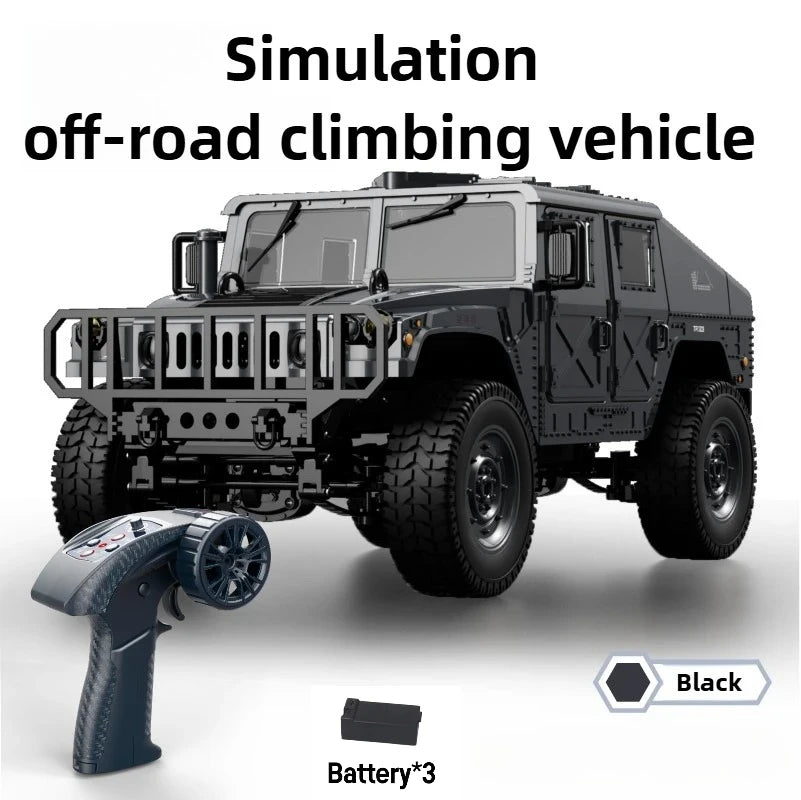 JJRC C8835 RC Car 3 Batteries Simulation 4x4 All-terrain RC Off-road Climbing Car Electric Remote Control Car Model with Light