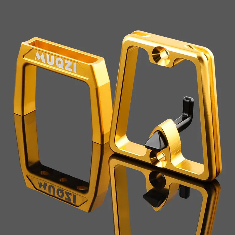 MUQZI Folding Bike Front Carrier Adapter Folding Bag Cargo Rack Bracket Aluminum Alloy Mount Base for Brompton