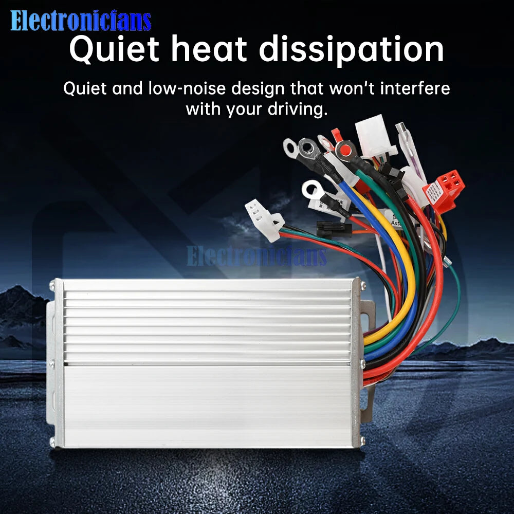 36-72V E-bike 350-1500W Intelligent Brushless Controller For E-bike Electric Scooter Accessories