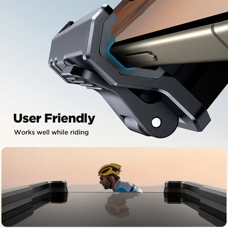 Joyroom Bicycle Phone Holder Motorcycle Phone Mount 360° Rotation For Electric Scooter Mountain Dirt Bike For 4.7-7.0” Phones