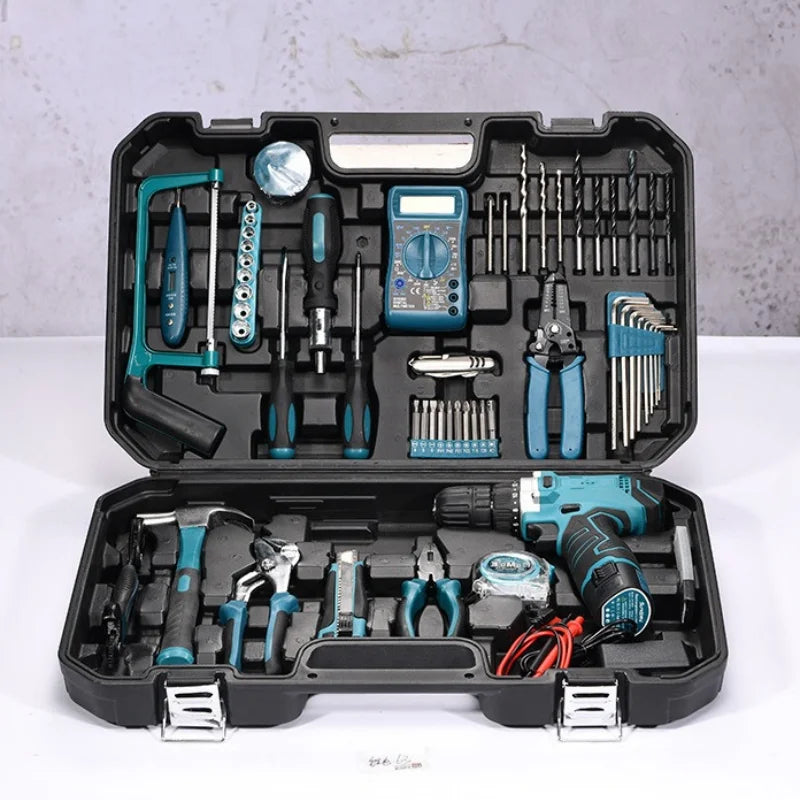 63 Piece ZTEN High-power Lithium Electric Hand Drill Multifunctional Household Hardware Tool Combination Handheld Drill Set