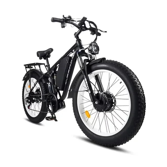 2025 New 24 Electric Bike 24 4.0'' Fat Tires 2000W Brushless Motor 55km h Max Speed 48V 23Ah Battery E-BIKE Electric Bicycle