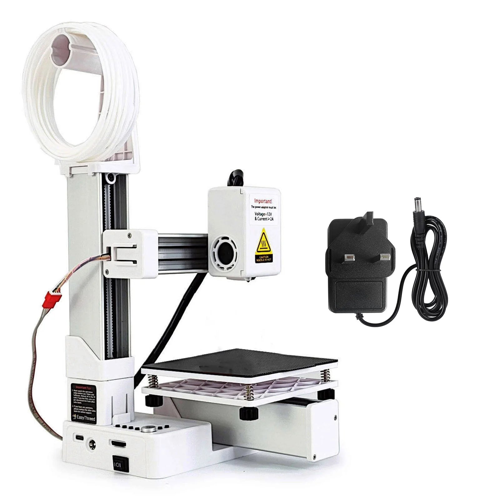 Small 3D Printer Frequency Division Multiplexing 3D Printer High Accuracy Fast Heating Compact 3D Printing Machine for Education