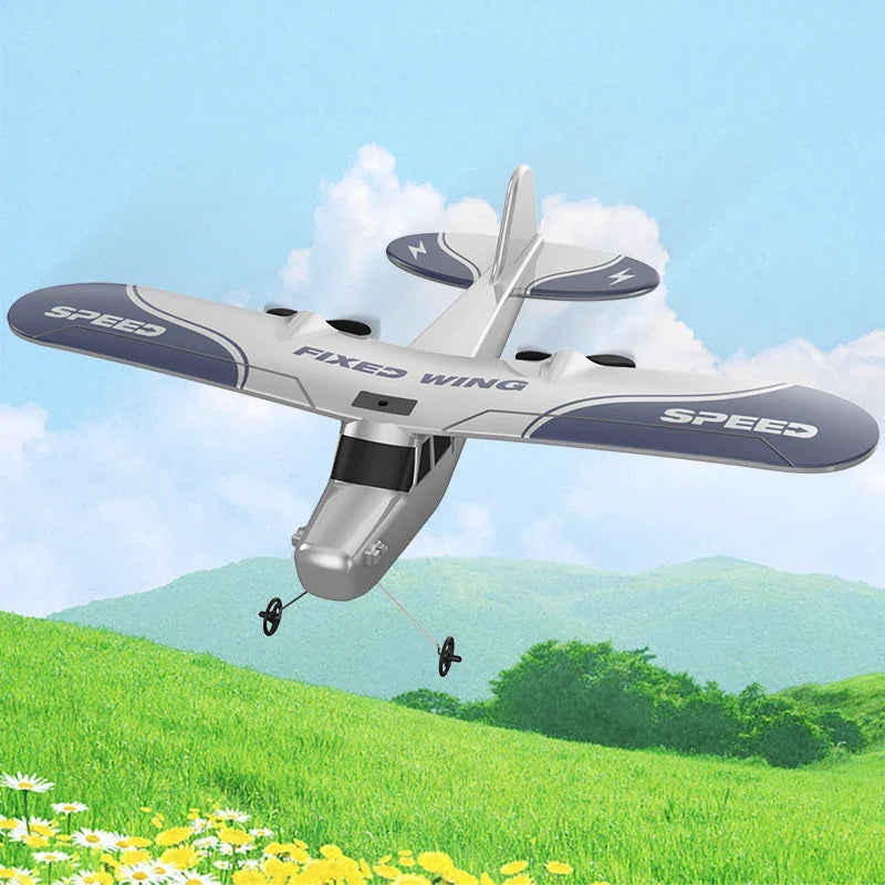 2.4Ghz RC Drone Airplane - EPP Foam Stunt Glider with LED Night Lights & 2.5CH Control for Beginners