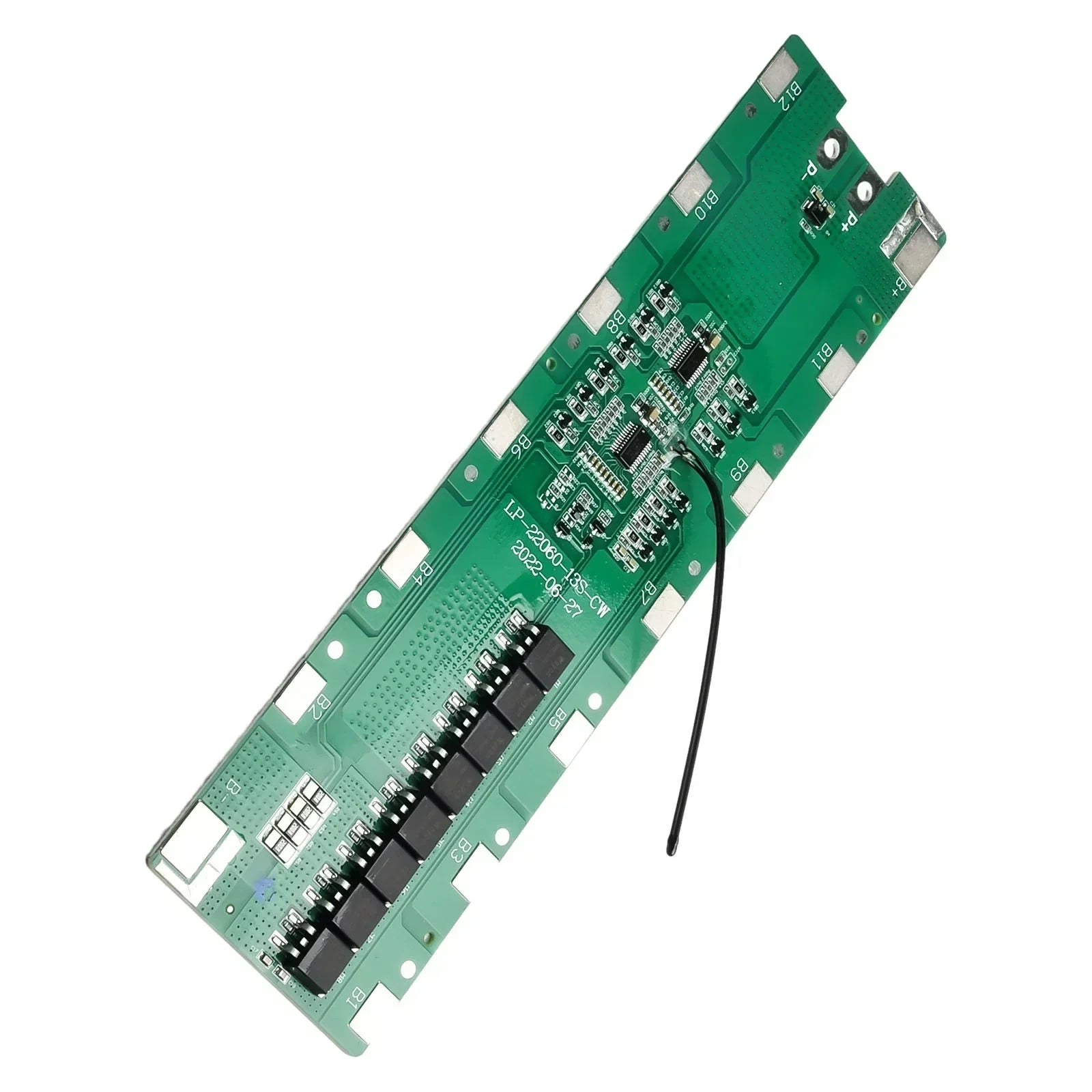 13S 6P 48V Spare E-Bike Battery Box Holder PCB Board With Balance For E-Scooter 48V E-bike Batteries E-bike Battery BoxPCB Board