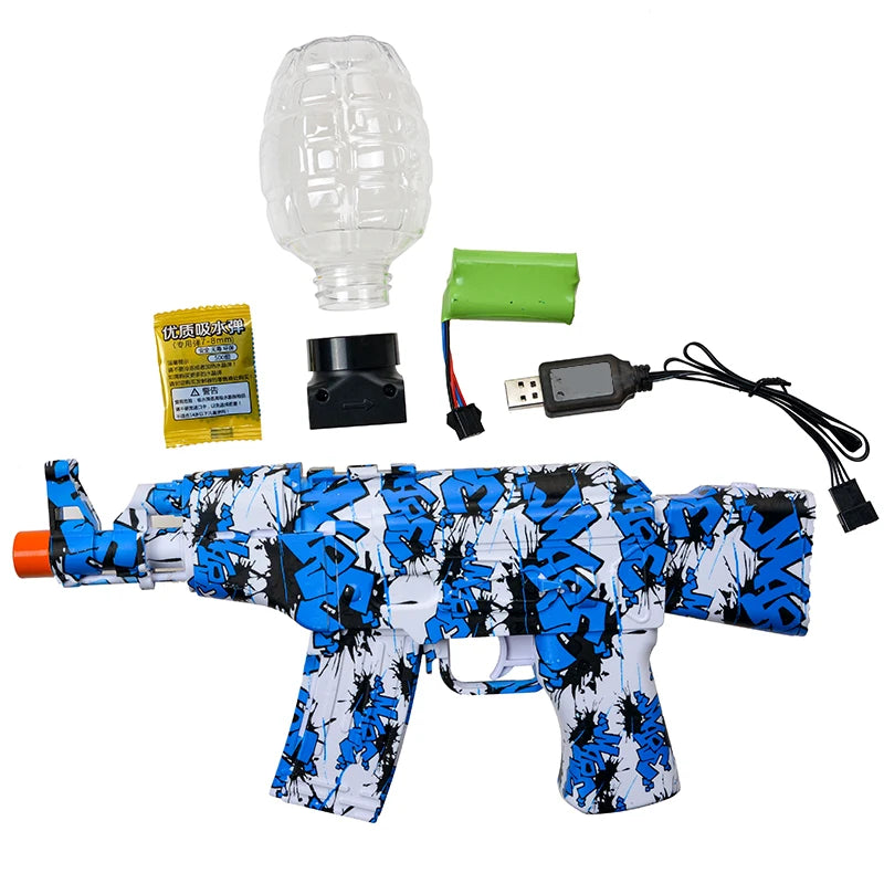 The New AK47 Children's Electric Water Bullet Gun Continuously Fires Children's Battle Toy Guns As A Birthday Gift For Children