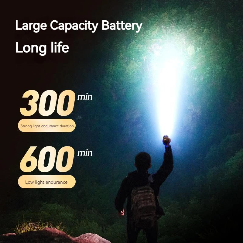 Philips EDC Portable Flashlight Rechargeable LED Flashlights for Camping Defensa Personal Self Defense Camping