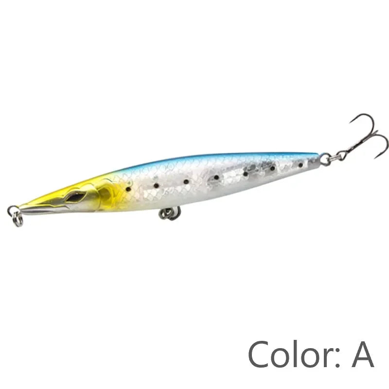 Teknik Fishing Lure 2024 Floating Pencil Bait 90/110/130mm Stickbait Asturias Wobbler Topwater Asturias Lures for seabass bonitos