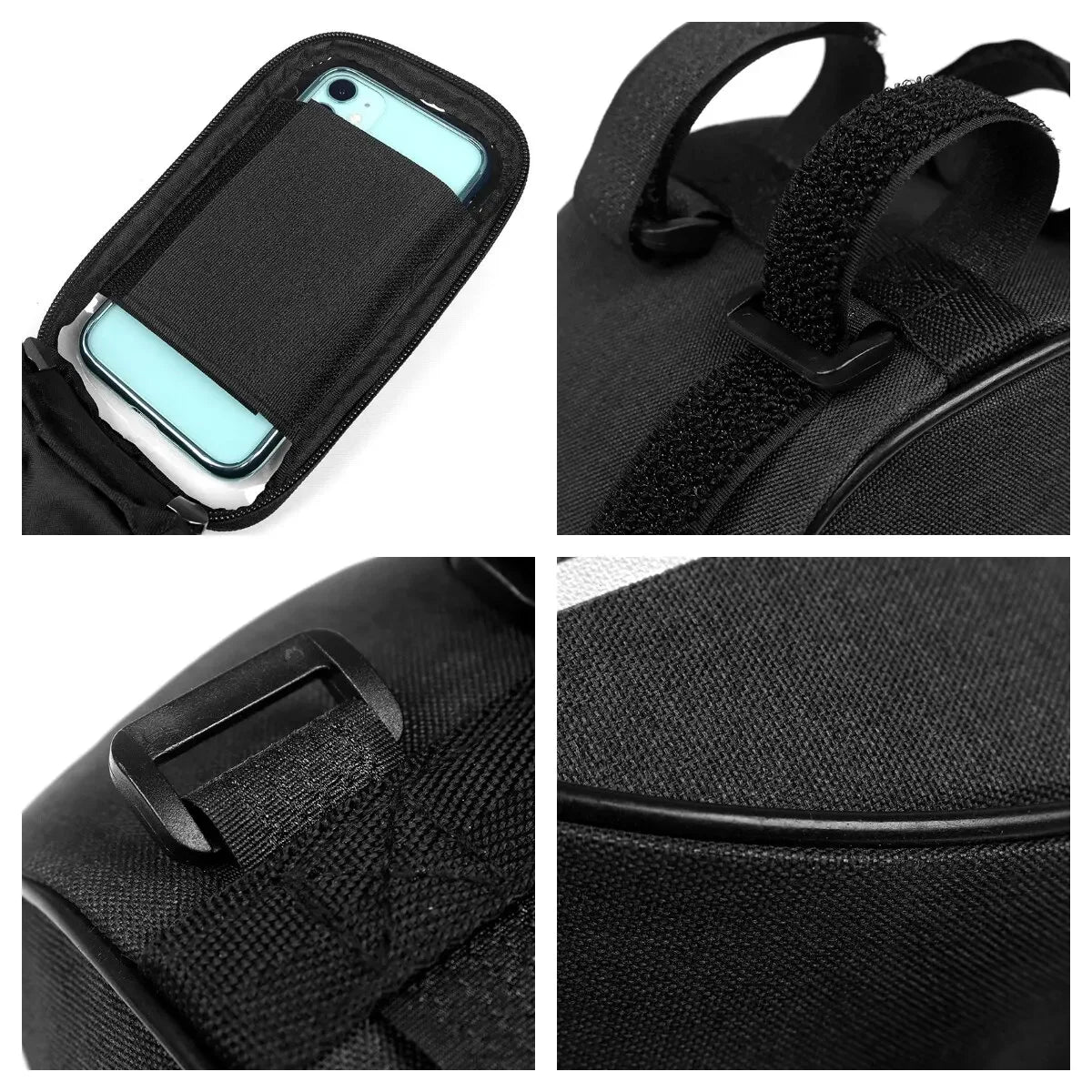 6.3 Inch Touch Screen Bicycle Bags MTB Cycling Bike Head Tube Bag Bicycle Handlebar Cell Mobile Phone Bag Case Holder For Bike
