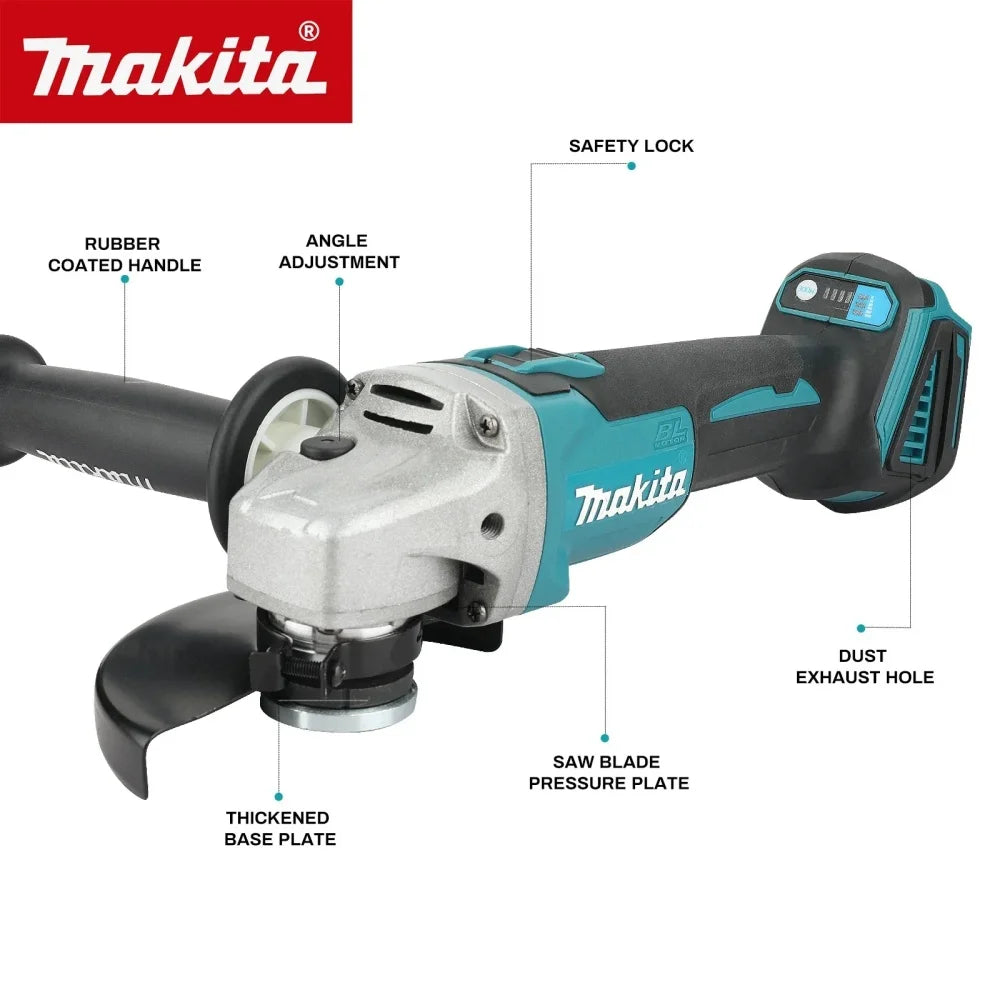 Makita DGA404 18V Cordless Angle Grinder And DTD171 Impact Drill Combo for Woodworking And Metalworking Tools Set