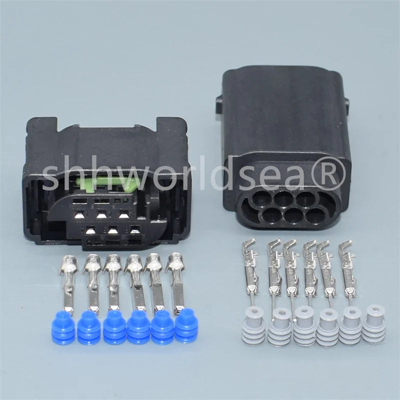 1Sets 6 Pin Automotive waterproof connector Throttle Valve Sensor Connector 1-967616-1 Accelerator Pedal Plug 9-967616-1