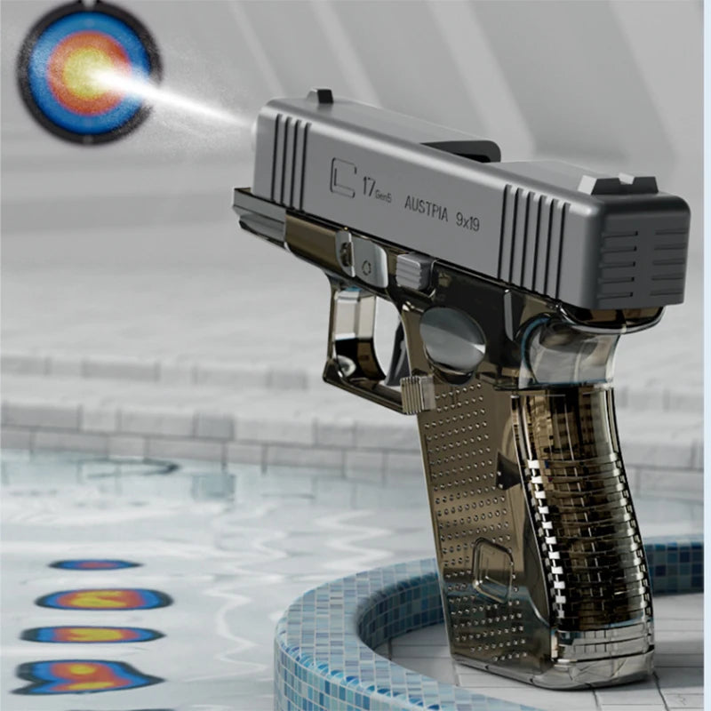 Manual Water Gun Large capacity water pistol Beach Outdoor Toy continuous firing Swimming Pool Toys