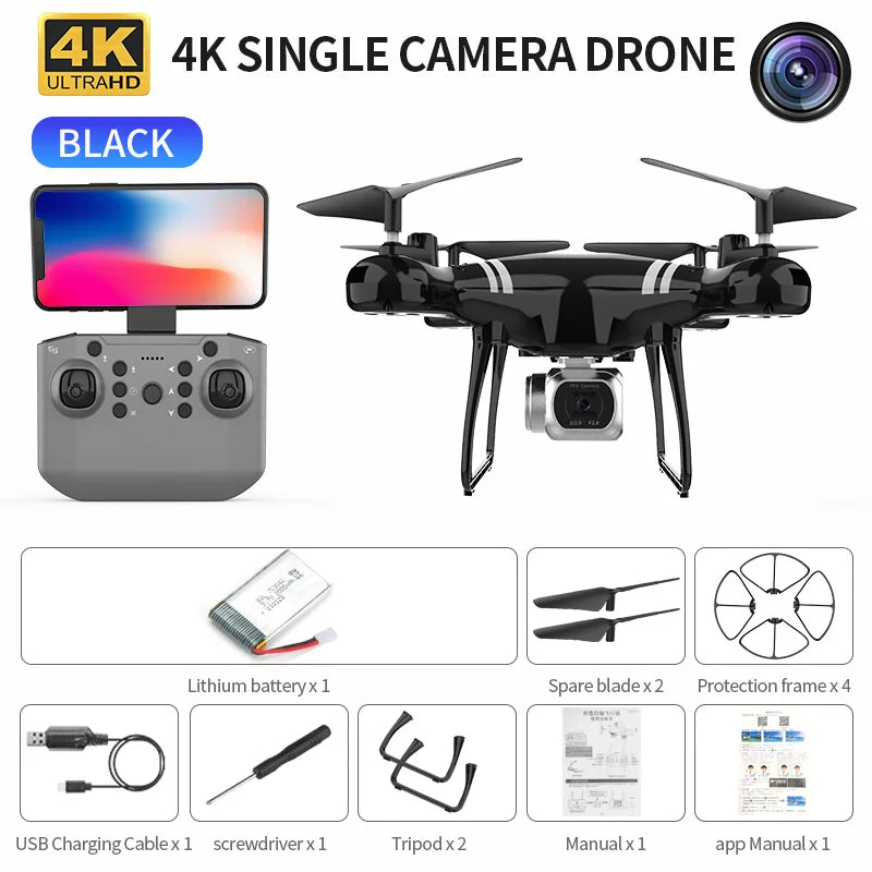 KBDFA KY101 RC Drone Professional 4K HD Camera Aerial Photography Brushless Motor WIFI Lifting Obstacle Avoidance RC Quadcopter