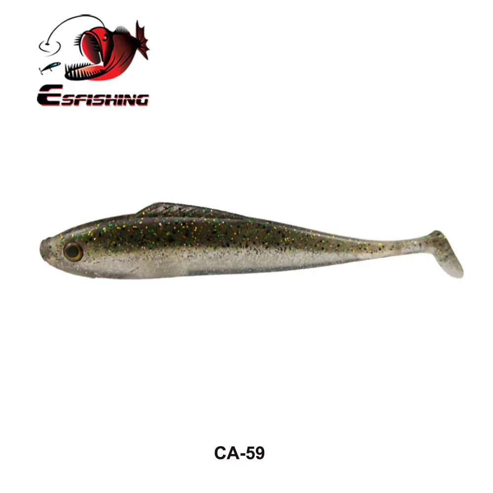 ESFISHING Fishing Lures New Kauli Shad 135mm 160mm Soft Bait Tackle Swimbait Isca Artificial Wobbler Bass