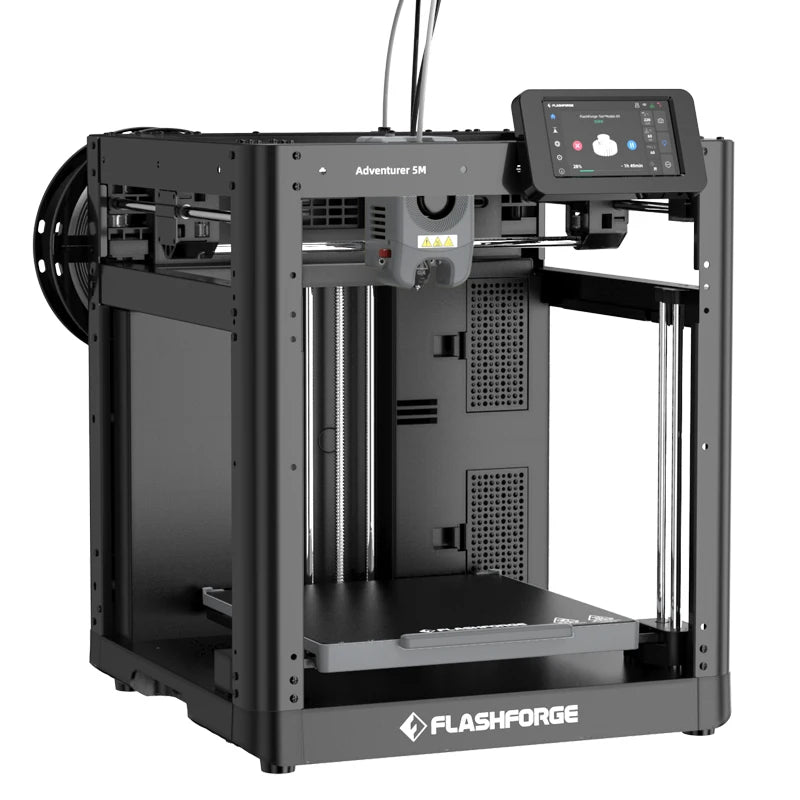 Flashforge Adventurer 5M FDM 3D Printer DIY Kit Max 600mm/s Fast High Speed ​​Printing Out Of Box Quick Detachable Nozzle Dual fan