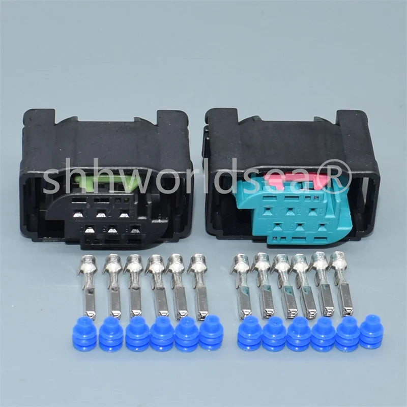 1Sets 6 Pin Automotive waterproof connector Throttle Valve Sensor Connector 1-967616-1 Accelerator Pedal Plug 9-967616-1