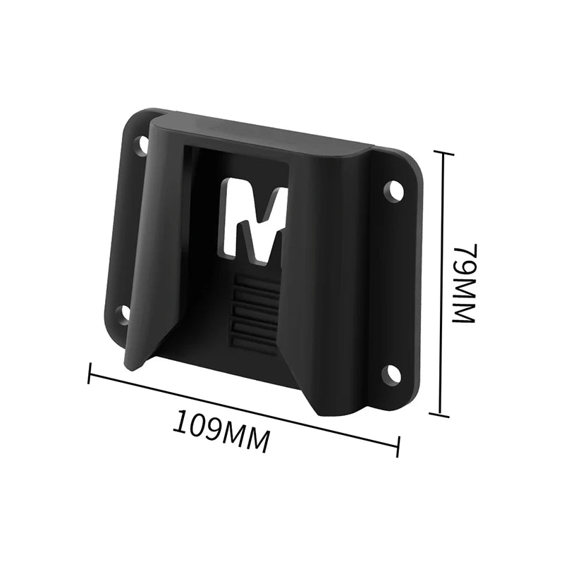 MUQZI for Brompton Bag Front Carrier Mount Adapter Bike Front Bag Block Carrier Bracket with Screws Folding Bike Accessories