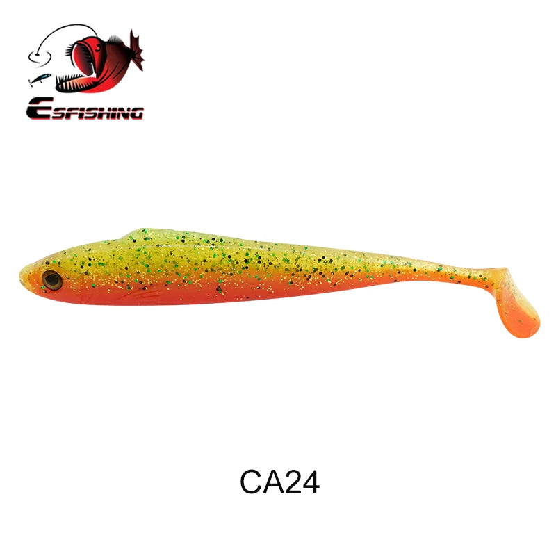 ESFISHING Fishing Lures New Kauli Shad 135mm 160mm Soft Bait Tackle Swimbait Isca Artificial Wobbler Bass