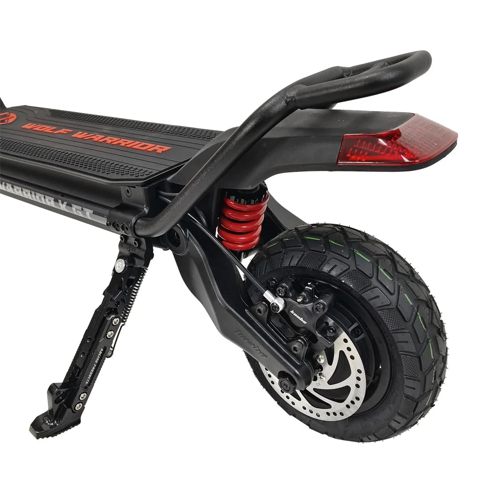 KAABO Wolf Warrior X GT 60V 28.8Ah Battery 1100W*2 dual Motor Central Display with NFC 10*3.0inch CST Tire Electric Scooter