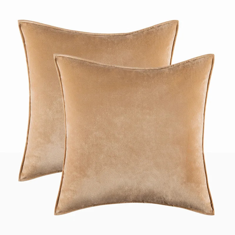 50*50/60*60High Quality Velvet Cushion Cover Bed Pillow Case For Sofa Car Housse De Coussin Decorative Pillows Nordic Home Decor