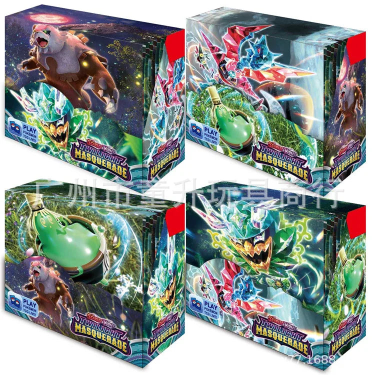 360Pcs Pokemon Card Prismatic Evolutions sv8a Scarlet Violet 151 Surging Sparks PALDEAN FATES English Booster Transaction Card