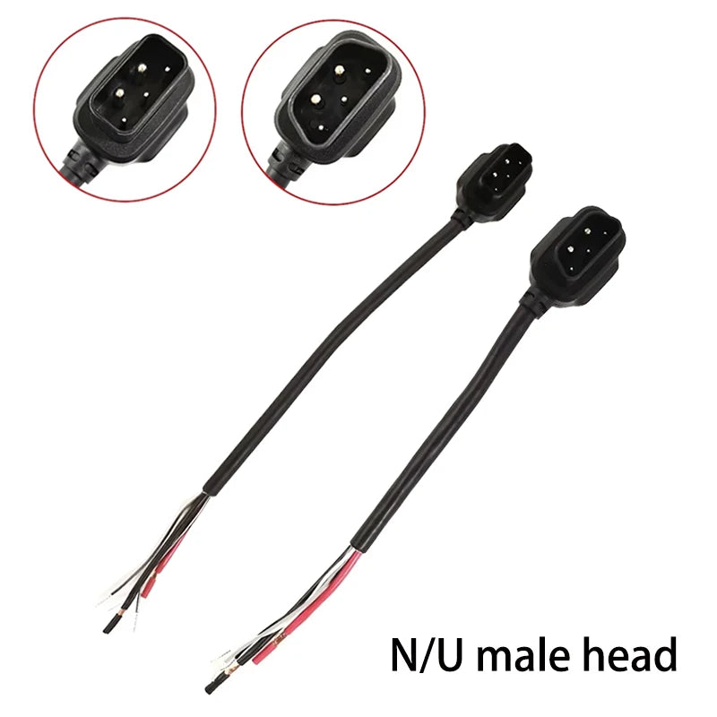 Niu Electric Scooter Niu Electric Motorcycle Charge Socket Male Female with Communication Line Fit for Niu Scooter N M U Series
