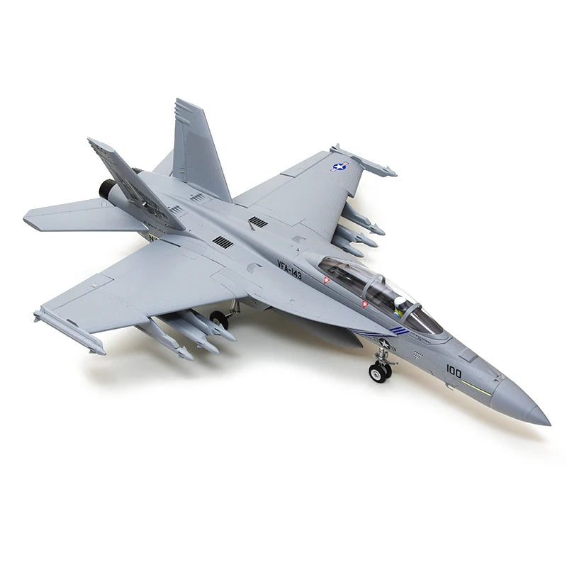 FMS 70mm culvert F/A-18 Hornet V2 PNP version remote assembly foam large size aircraft fixed wing model 70mm F-18 RC toy