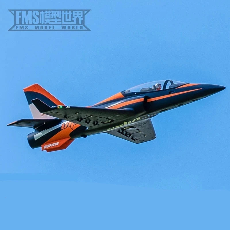 New FMS Viper Large Assembly Fixed Wing Sport Racing Electric Remote Control Model Airplane 90mm Ducted Fan High Speed RC Plane