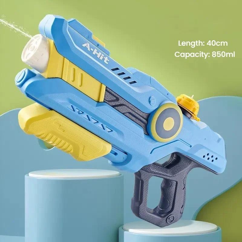 Summer Water Guns for Kids Adults, High Pressure Squirt Toys with 4 Spray Modes, Large Capacity &amp; Leak-Proof Design for Pool Bea
