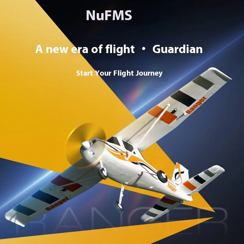 FMS model aircraft 850mm Guardian small beginner's practice aircraft fixed wing RC model remote control aircraft model