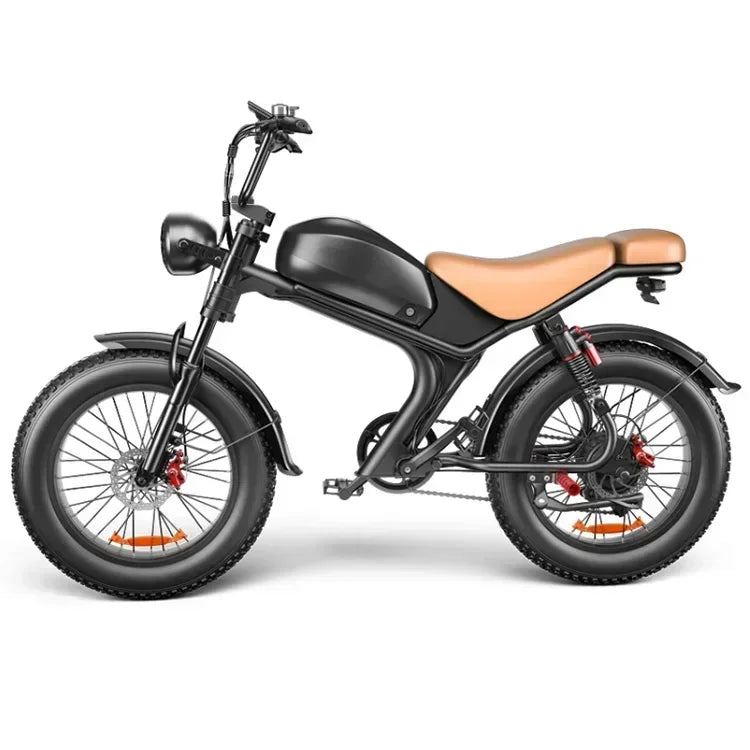 EMOKO C93 2000w dual motor 48V 23AH lithium battery adult Electric bicycle  20 inch fat tire mountain off-road Electric bike