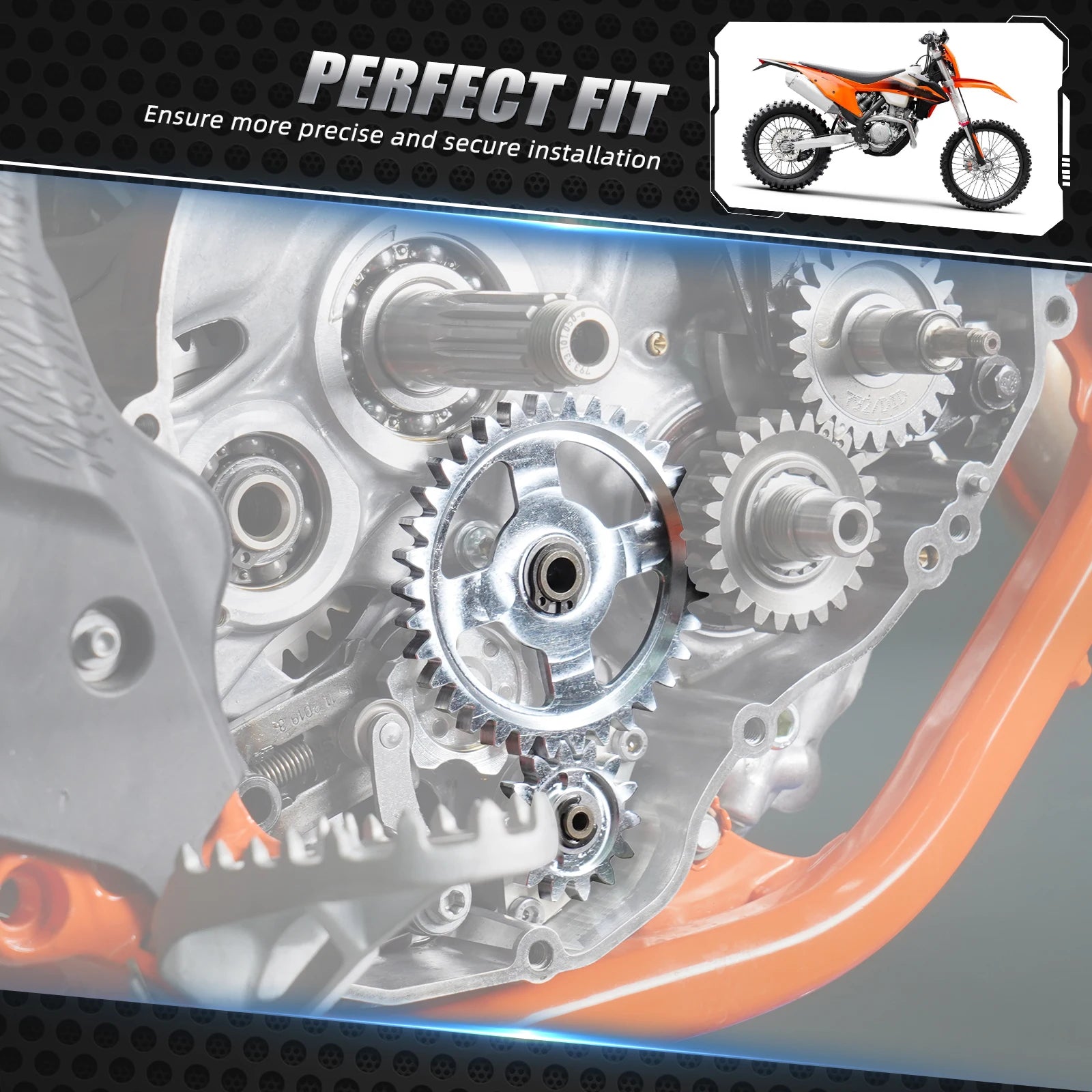 NICECNC For KTM EXC EXC-F XCF-W SX-F XC-F 250 350 Husqvarna FC FX FE 350 250 2017-2022 Motorcycle Engine Oil Pump Idler Gear Kit