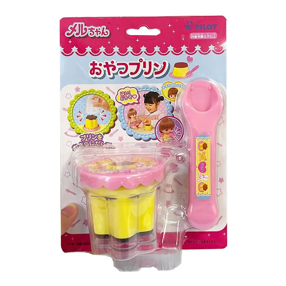 Food Feeding Pudding Feeding Toy Desktop Ornament Cute Pink Jelly Strawberry Pudding Set Ornaments Models For Kids Girls 2025