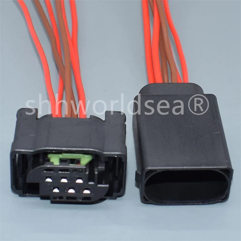 1Sets 6 Pin Automotive waterproof connector Throttle Valve Sensor Connector 1-967616-1 Accelerator Pedal Plug 9-967616-1