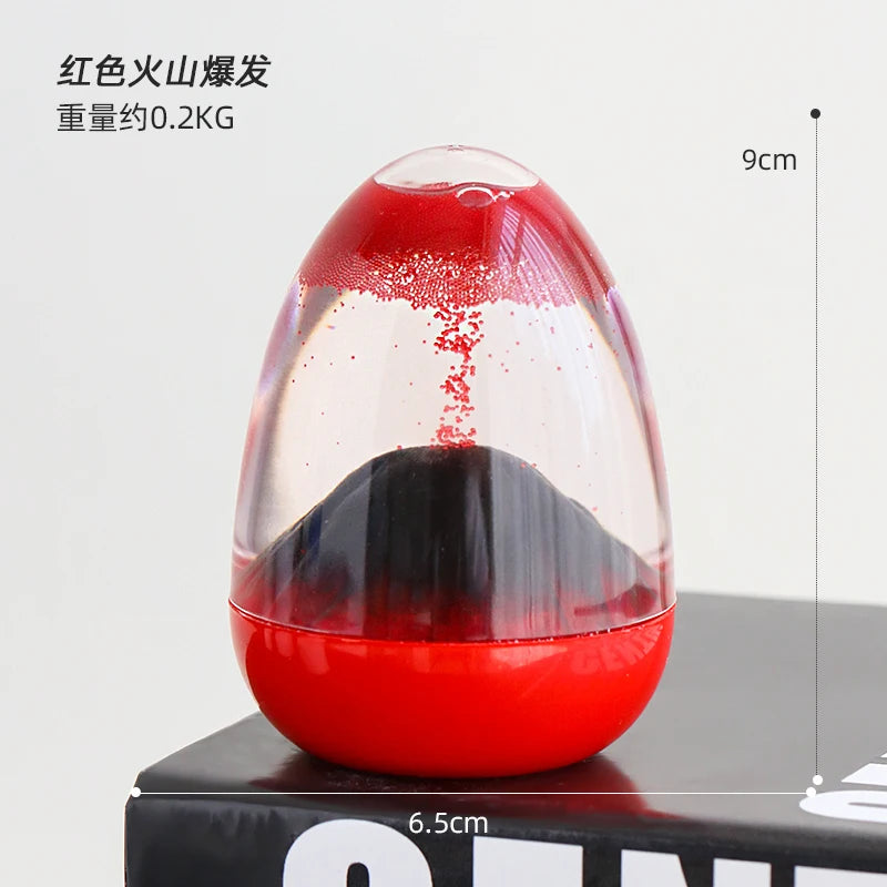 Room Decor Modern Home Decoration Miniatures Book Nook Miniature Items Hourglass Timer Creative Desktop Decompression Kit Gift
