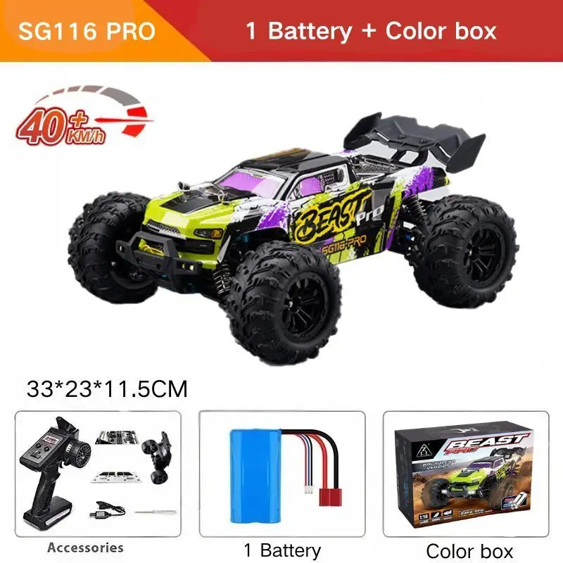 ZLL SG116 MAX/PRO 1:16 High Speed ​​Drift Racing 80KM/H Gold 40KM/H Brushless Motor 4WD RC Car Off Road Car Toys for For Kid Gift