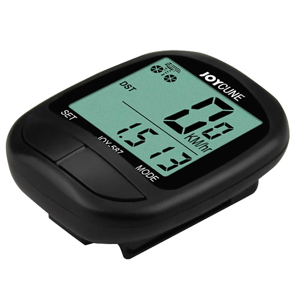 Bike Computer Bicycle Waterproof Wired Speedometer and Odometer Stopwatch Cycle Bike Computer with LED Display for Cycle  Match