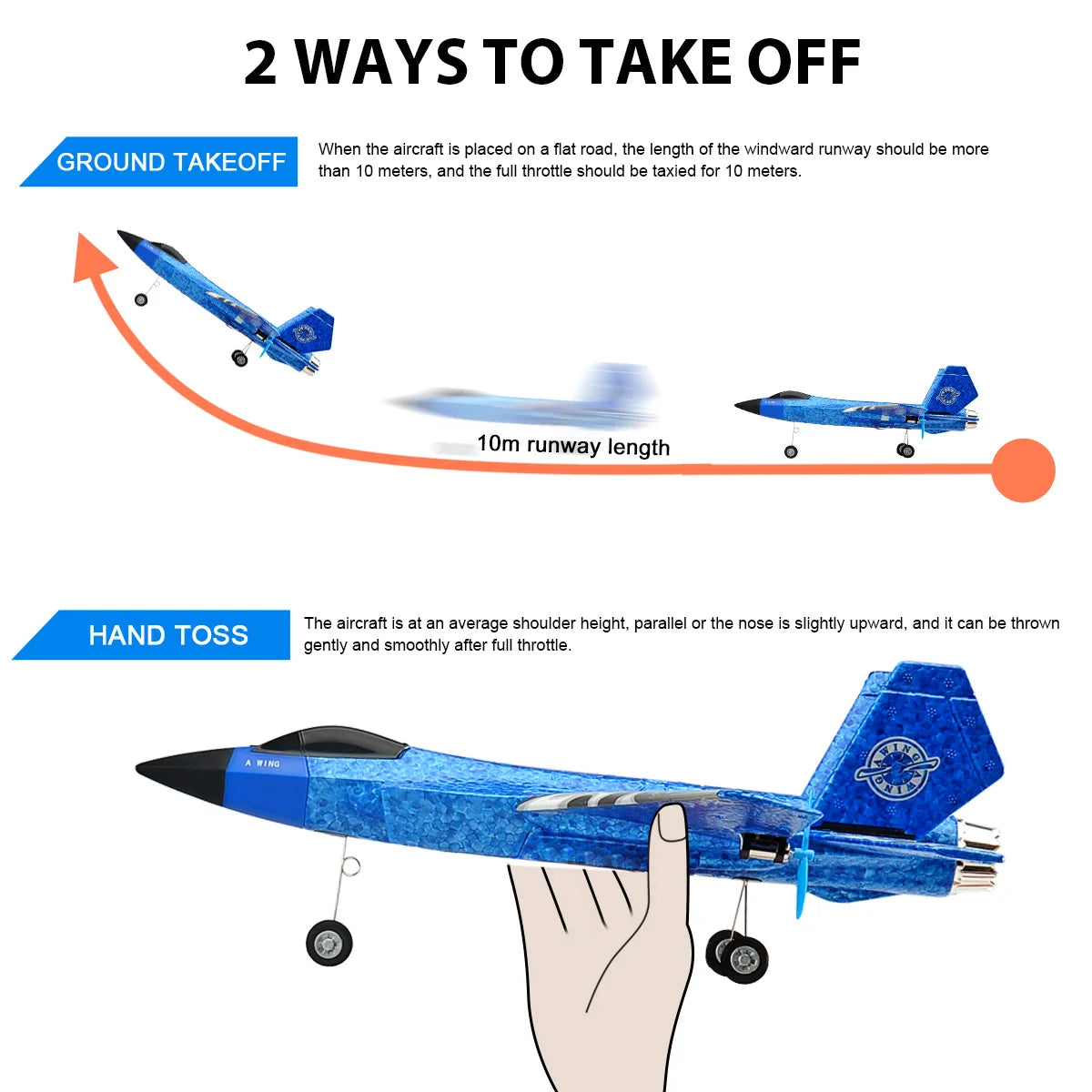 RC Plane F35 Fighter 2.4G Remote Control Aircraft EPP Foam Flying Model Glider Airplane Model Toys For Children Boys Gift