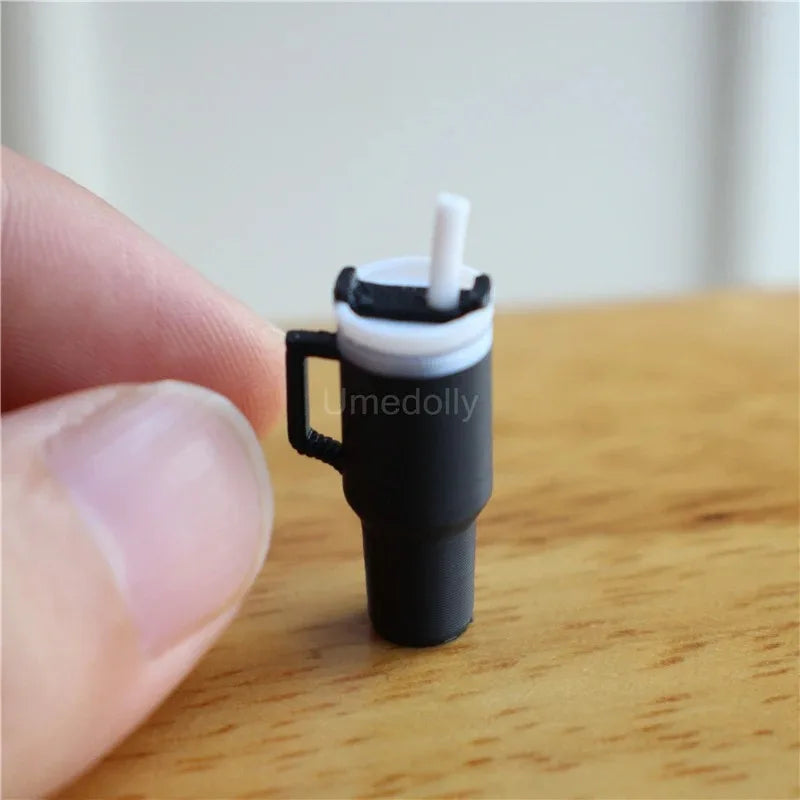 1/12 Scale Miniature Dollhouse Sumilation Vacuum Cup for OB11 BJD Doll Accessories Toy