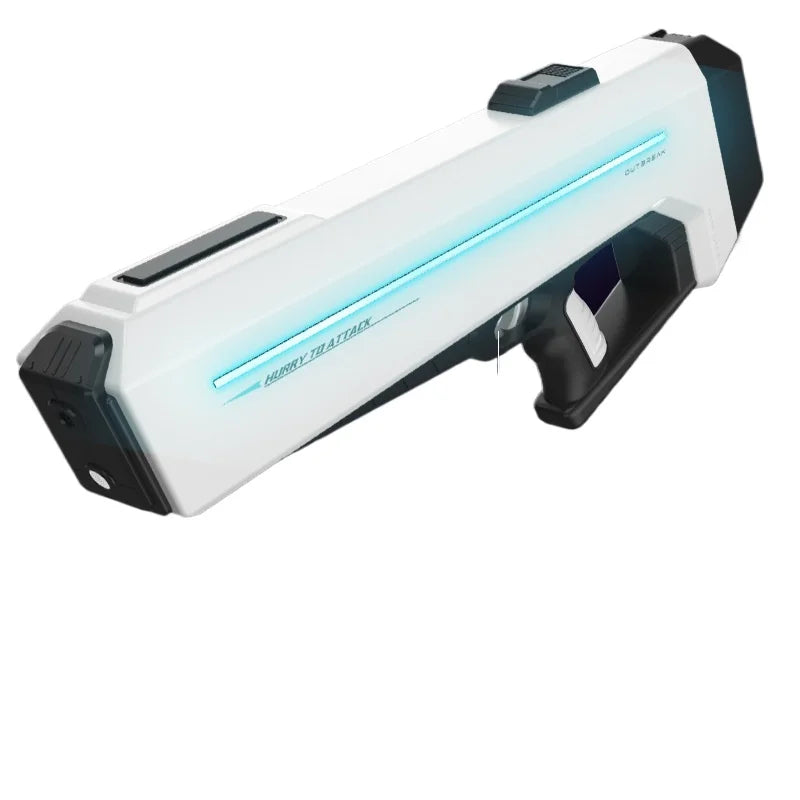 Big Capacity Electric Water Gun Automatic With LED Spray Blaster Shooting Water Pistol Gun Summer Pool Outdoor Toys for Kids Boy