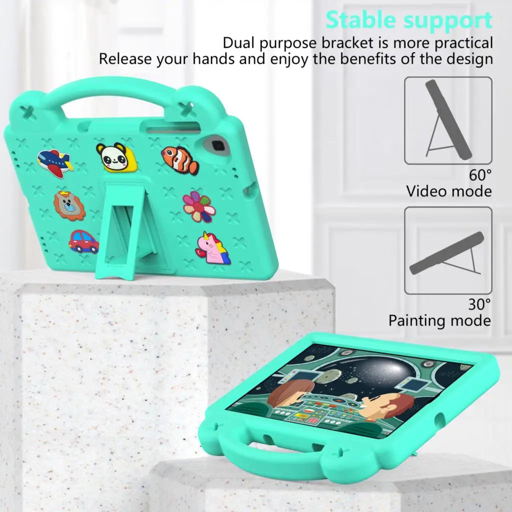 For Lenovo Tab M10 Plus TB-X606F X606X 3rd Gen TB-125F 128F 10.6 Kid Safe EVA Tablet Case Tab K10 TB-X6C6 TB-X306F