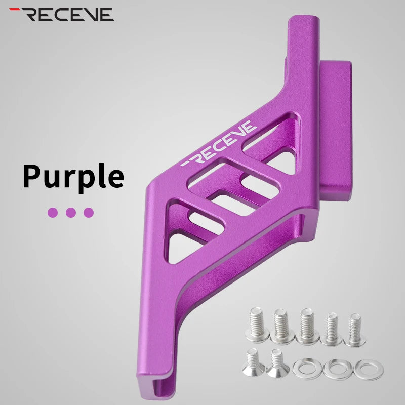 RECEVE Folding Bike Bag Carrier Raise Adapter Bicycle Shelf Extended Seat BMX Front Bag Carrier Rising Mount Holder For Brompton