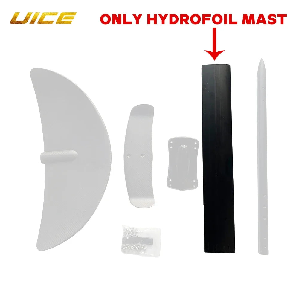 Aluminum Mast Fuselage Mast 70/80/85/90cm Surfing Hydrofoil Integrated Mast For Wakeboard Motorized Hydrofoil Surf Accessories