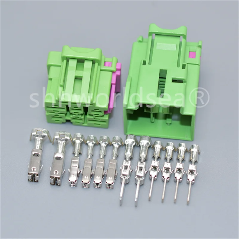 1Set 6Pin 4F0937731 Auto Plastic Housing Composite Connectors Plug 4F0937741F Car Large Current Wire Harness Socket